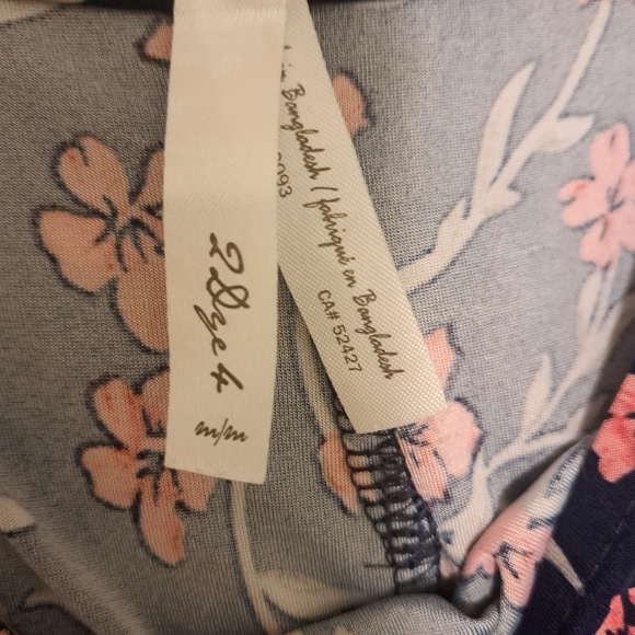 ☀️ M 2 Dye For Navy Floral dress CS - Picture 5 of 5